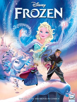 Frozen graphic novel book cover