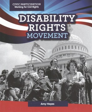 Disability rights movement book cover