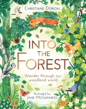 Into the forest : wander through our woodland world book cover