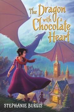 The dragon with a chocolate heart book cover