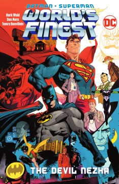 Batman/Superman, world's finest book cover