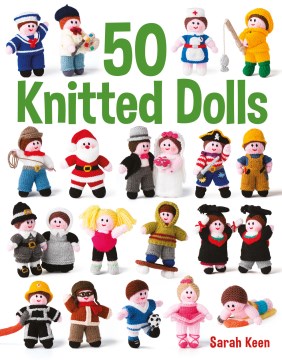 50 knitted dolls book cover