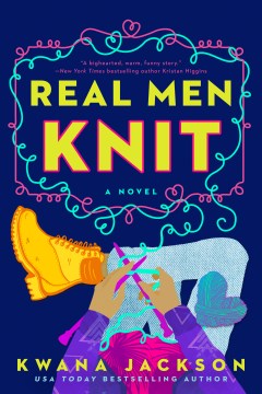 Real men knit book cover