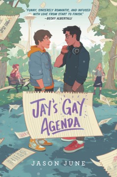 杰伊的同性恋议程，书籍封面