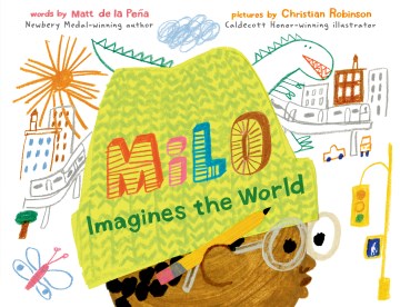 米洛想象世界，书籍封面