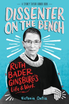 ベンチでの反対者：ルース・ベイダー・ギンズバーグの人生と仕事、本の表紙