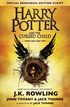 哈利·波特与被诅咒的孩子，书的封面