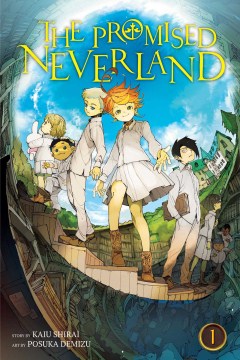 Promised Neverland (not in DVD format yet, streaming), book cover