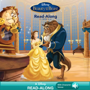 Beauty and the Beast Read-along Storybook و CD، جلد کتاب