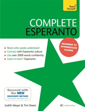Complete Esperanto, book cover