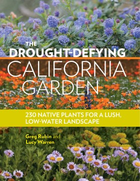 干ばつに逆らうカリフォルニアの庭、本の表紙