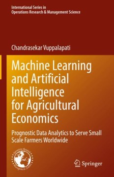 農業経済のための機械学習と人工知能、本の表紙