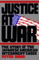 Justice at War, book cover