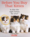 在购买小猫之前：这是适合您的小猫吗？，书籍封面