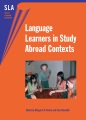 Estudiantes de idiomas en contextos de estudio en el extranjero, portada del libro
