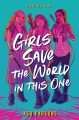 女孩在这一世界中拯救世界，书的封面
