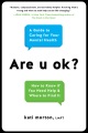 Are U Ok ? a Guide to Caring for Your Mental Health, book cover
