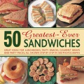 有史以來最棒的 50 種三明治，書籍封面