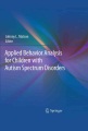  Applied Behavior Analysis for Children With Autism Spectrum Disorders, book cover