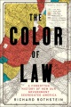 The Color of Law, book cover