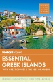 Fodor's Travel Essential Greek Islands, With the Best of Athens, book cover