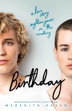 Birthday book cover