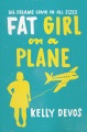 飛行機の本の表紙の太った少女