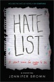 Hate List, book cover