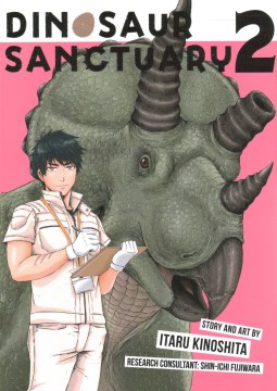Book Cover for Dinosaur sanctuary.