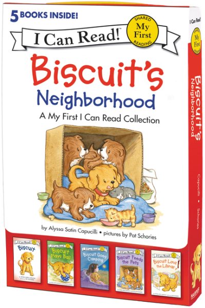 Biscuit`s Neighborhood: 5 Fun-Filled Stories in 1 Box! (My First I can Read)【金石堂、博客來熱銷】