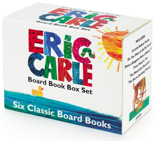 Eric Carle Six Classic Board Books Box Set【金石堂、博客來熱銷】