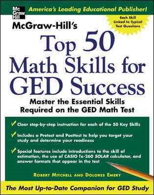 Mcgraw Hills Top 50 Math Skills For GED Success【金石堂、博客來熱銷】