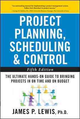 Project Planning, Scheduling & Control