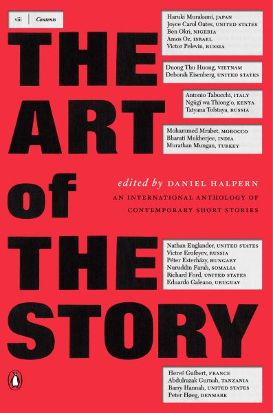 Art of the Story: An International Anthology of Contemporary Short Stories