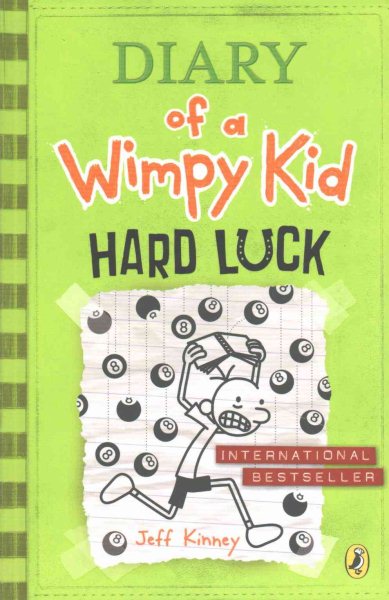 Diary of a Wimpy Kid #8: Hard Luck (Ages 8-12) (Lexile 1020L)遜咖日記 8