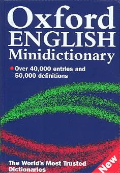 Oxford English: Minidictionary