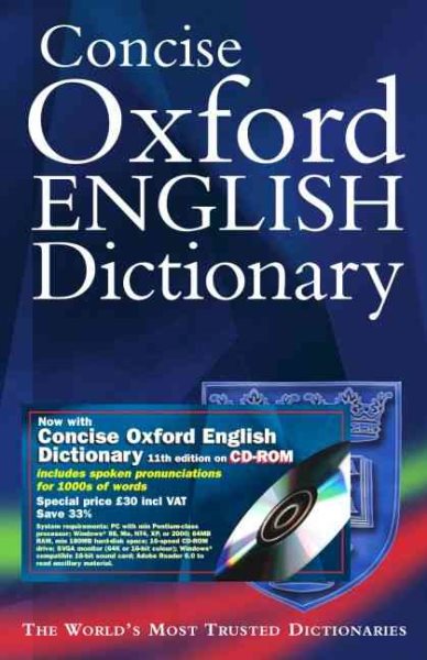 Concise Oxford Dictionary 11/E: Dictionary【金石堂、博客來熱銷】