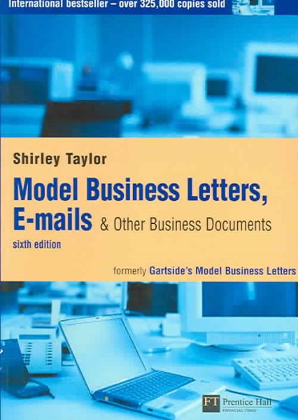 Model Business Letters, E-Mails, & Other Business Documents