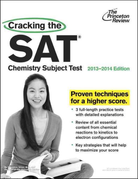 Cracking the Sat Chemistry Subject Test, 2013-2014