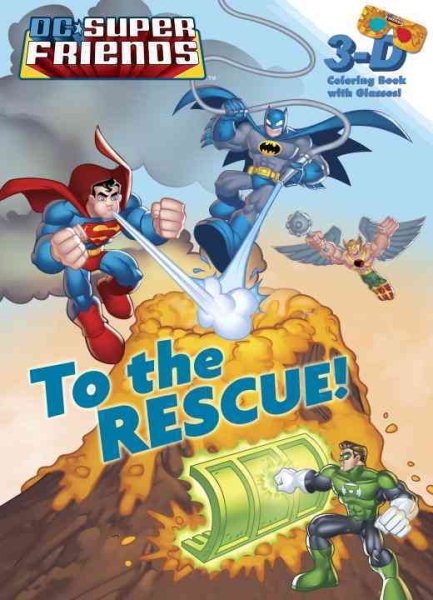To the Rescue! 3-d Coloring Book