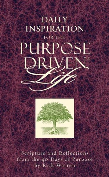 Daily Inspiration for the Purpose Driven Life【金石堂、博客來熱銷】