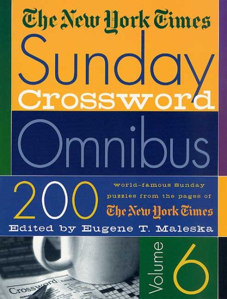 The Sunday Crossword Omnibus, Vol. 6