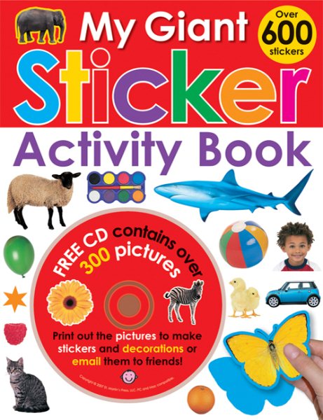 My Giant Sticker Activity Book【金石堂、博客來熱銷】