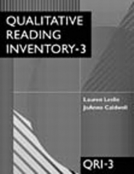 Qualitative Reading Inventory-3, Vol. 3