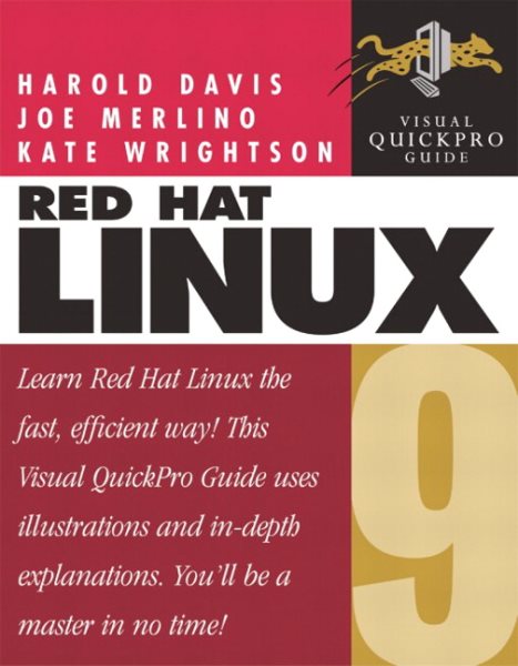 Red Hat Linux 9 Visual QuickPro Guide