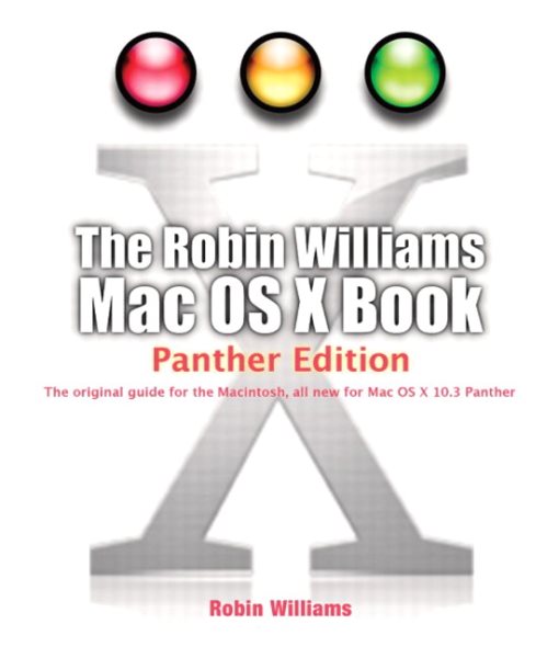The Robin Williams Mac OS X Book Panther Edition