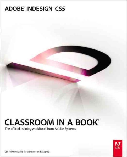 Adobe Indesign Cs5 Classroom in a Book【金石堂、博客來熱銷】