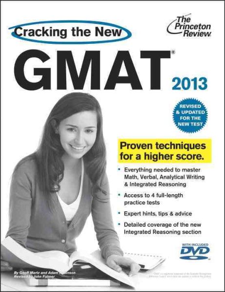 Cracking the New Gmat, 2013