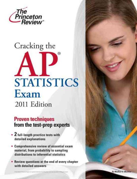 Cracking the AP Statistics Exam, 2011【金石堂、博客來熱銷】