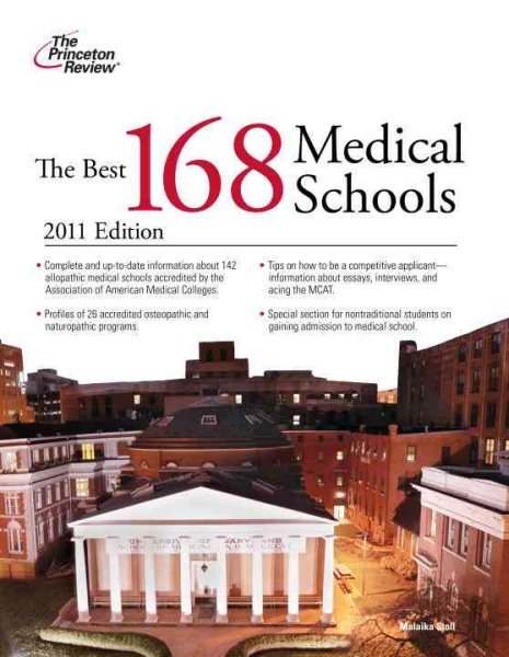 The Best 168 Medical Schools, 2011【金石堂、博客來熱銷】